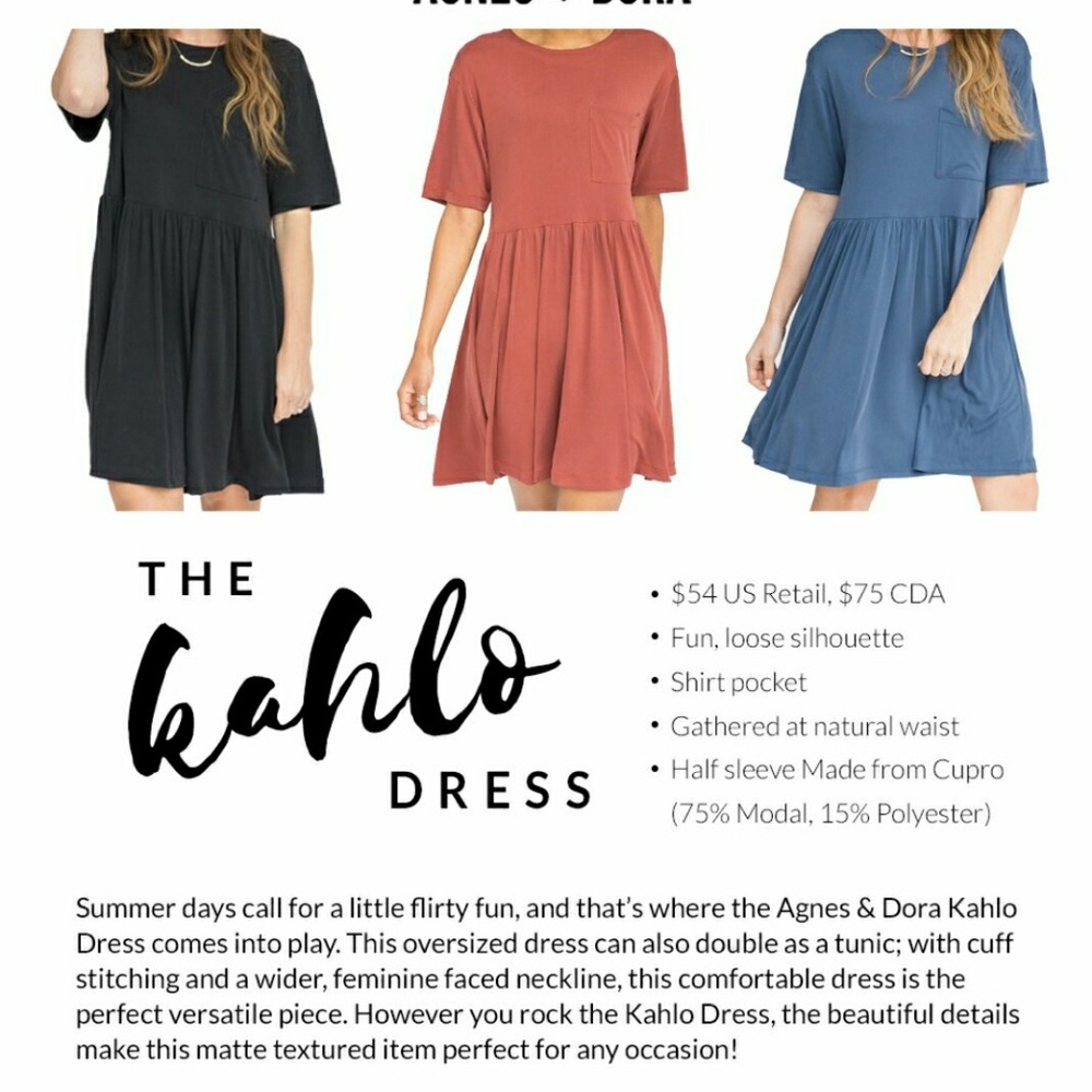 A&D Kahlo Dress - Black